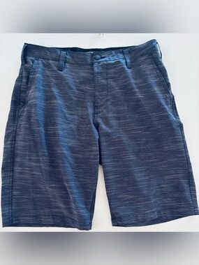 Trunks Men's Heathered blue  multi function  Hybrid short